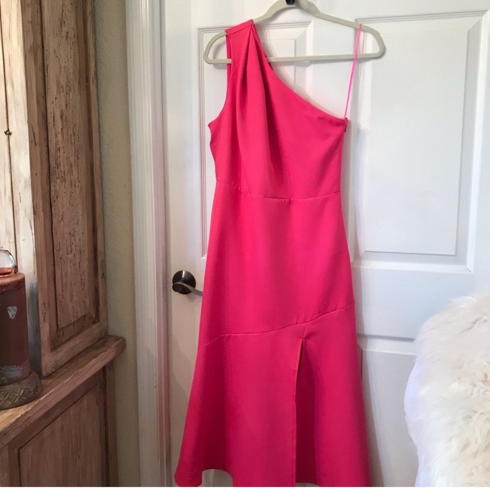 Sam Edelman-Pink off shoulder dress
